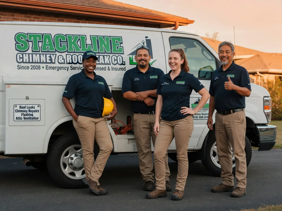 Chimney flashing repair company in Golva, ND